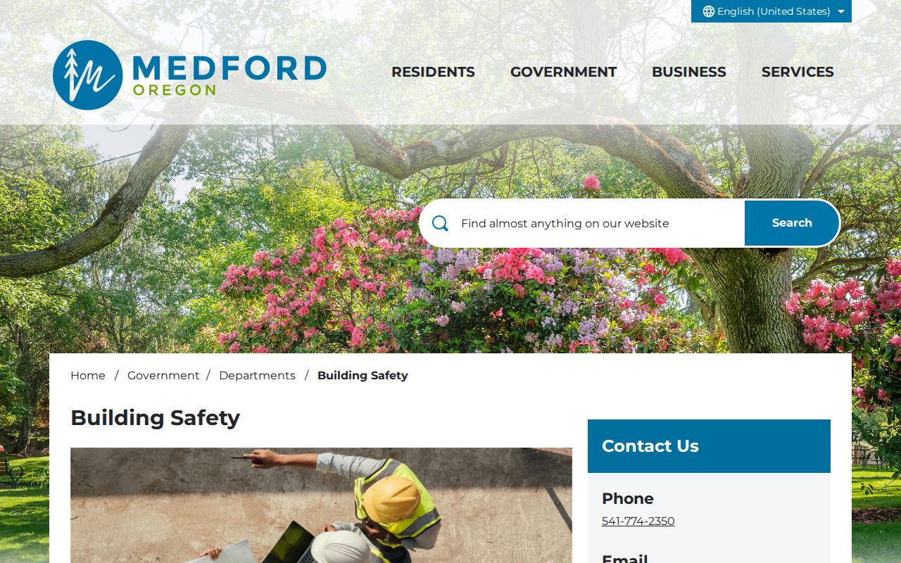 Medford street directory Building Safety permit history